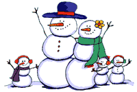 Gif mu�eco de nieve